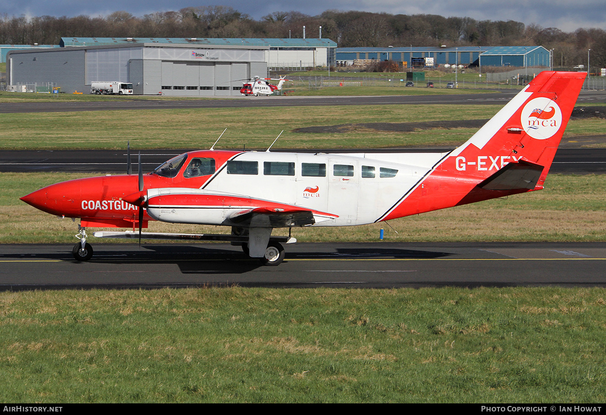 Aircraft Photo of G-EXEX | Cessna 404 Titan II | MCA - Maritime and Coastguard Agency | AirHistory.net #152816