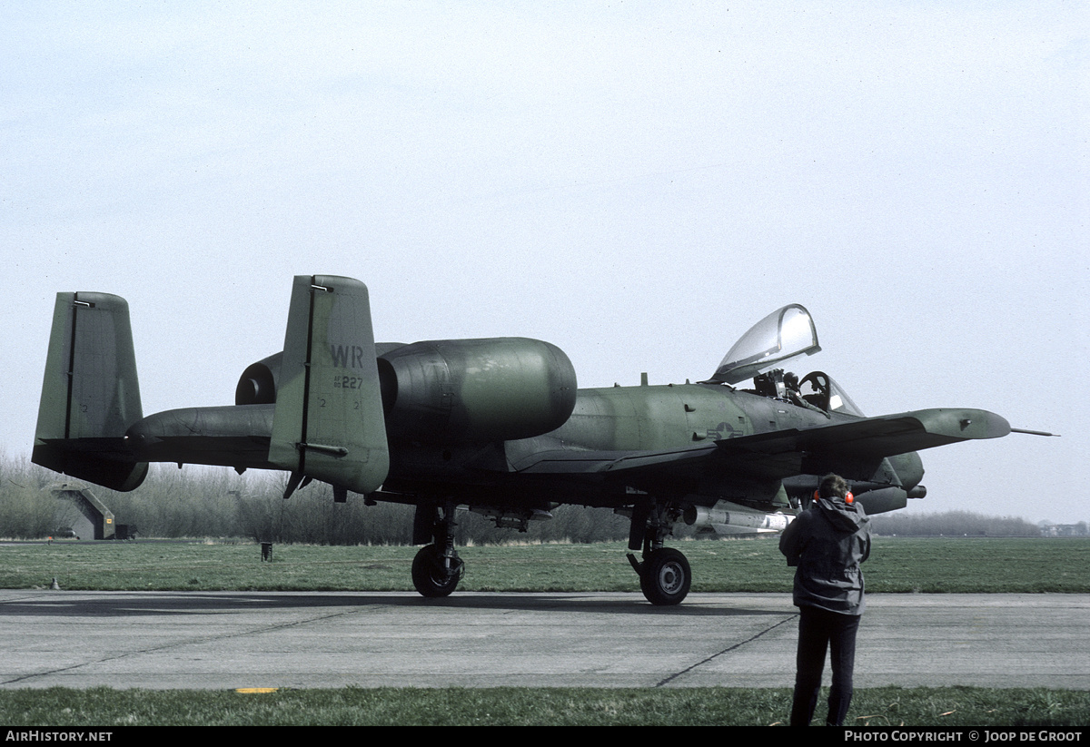 Aircraft Photo of 80-0227 / AF80-227 | Fairchild A-10A Thunderbolt II | USA - Air Force | AirHistory.net #152820