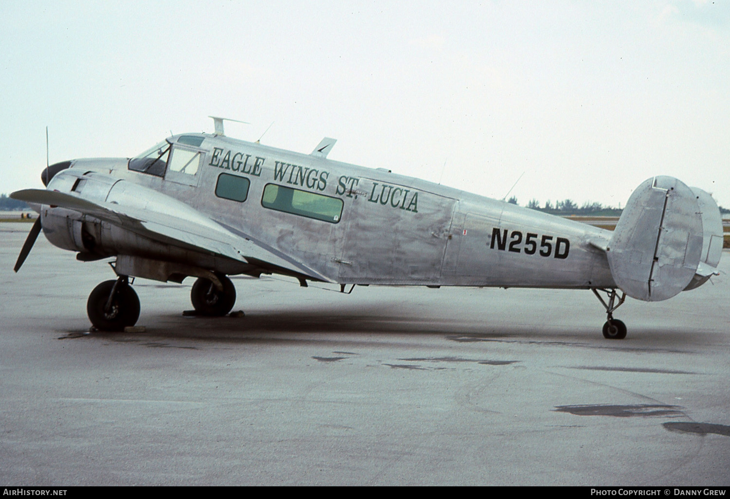 Aircraft Photo of N255D | Beech E18S | Eagle Wings St. Lucia | AirHistory.net #152837
