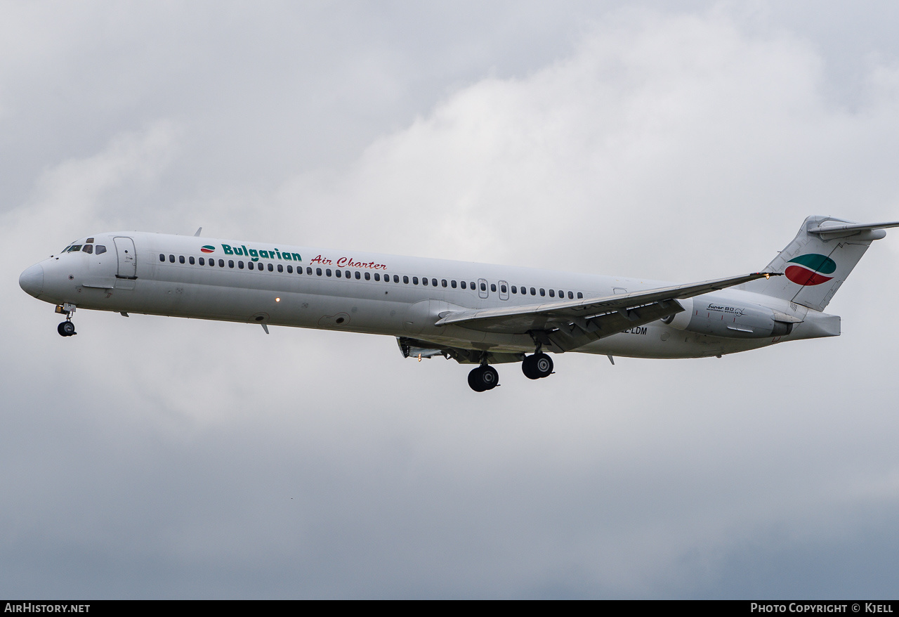 Aircraft Photo of LZ-LDM | McDonnell Douglas MD-82 (DC-9-82) | Bulgarian Air Charter | AirHistory.net #152859