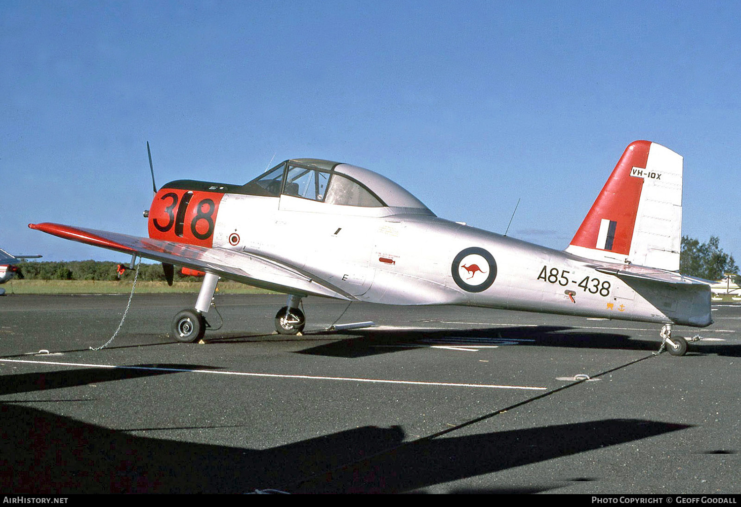 Aircraft Photo of VH-IOX / A85-438 | Commonwealth CA-25 Winjeel | Australia - Air Force | AirHistory.net #152876