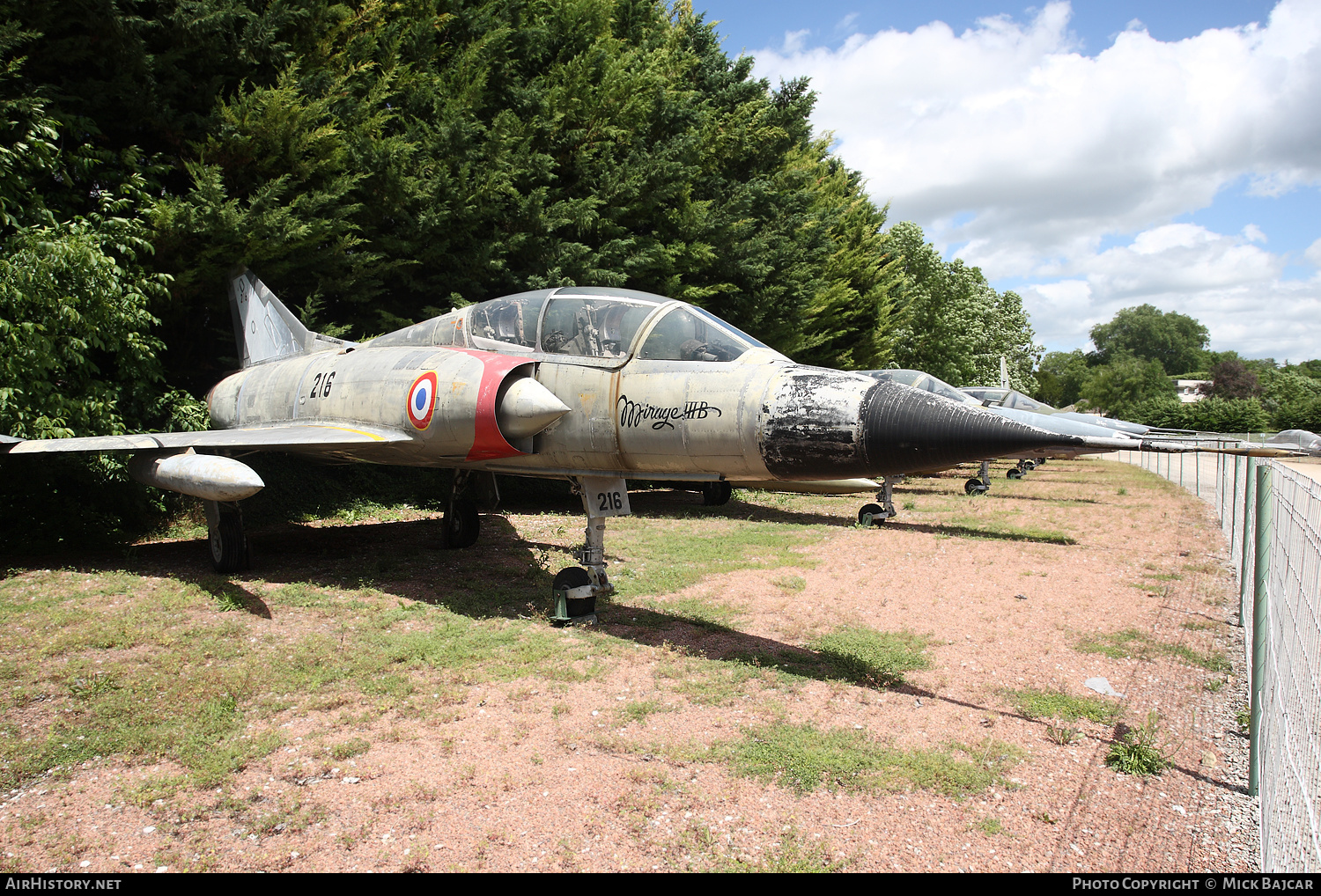 Aircraft Photo of 216 | Dassault Mirage IIIB | France - Air Force | AirHistory.net #152884