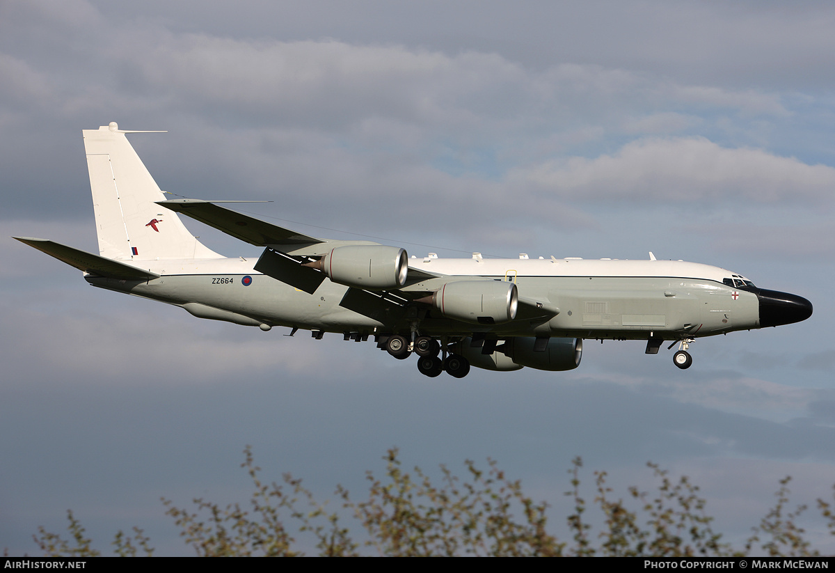 Aircraft Photo of ZZ664 | Boeing RC-135W | UK - Air Force | AirHistory.net #152897