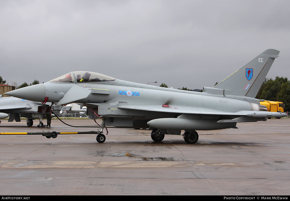 Aircraft Photo of ZK307 | Eurofighter EF-2000 Typhoon FGR4 | UK - Air Force | AirHistory.net #152924