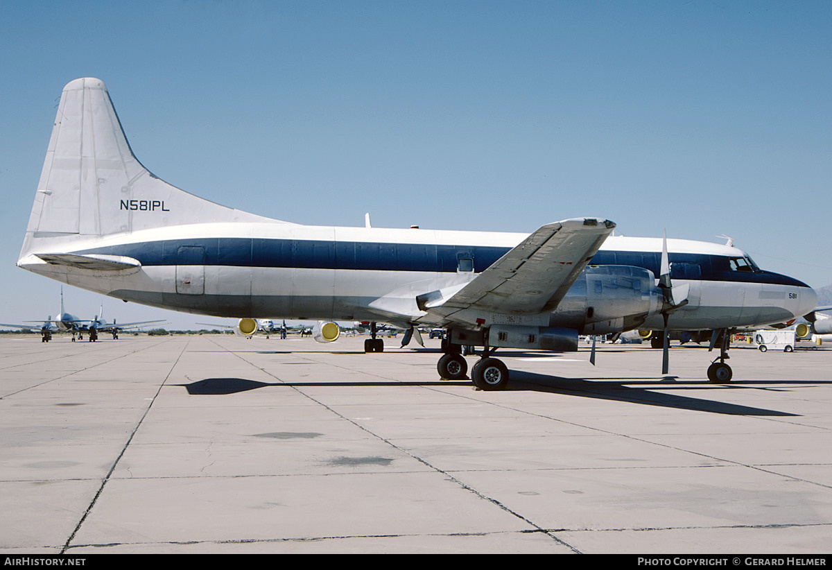 Aircraft Photo of N581PL | Convair 580/F | AirHistory.net #152933