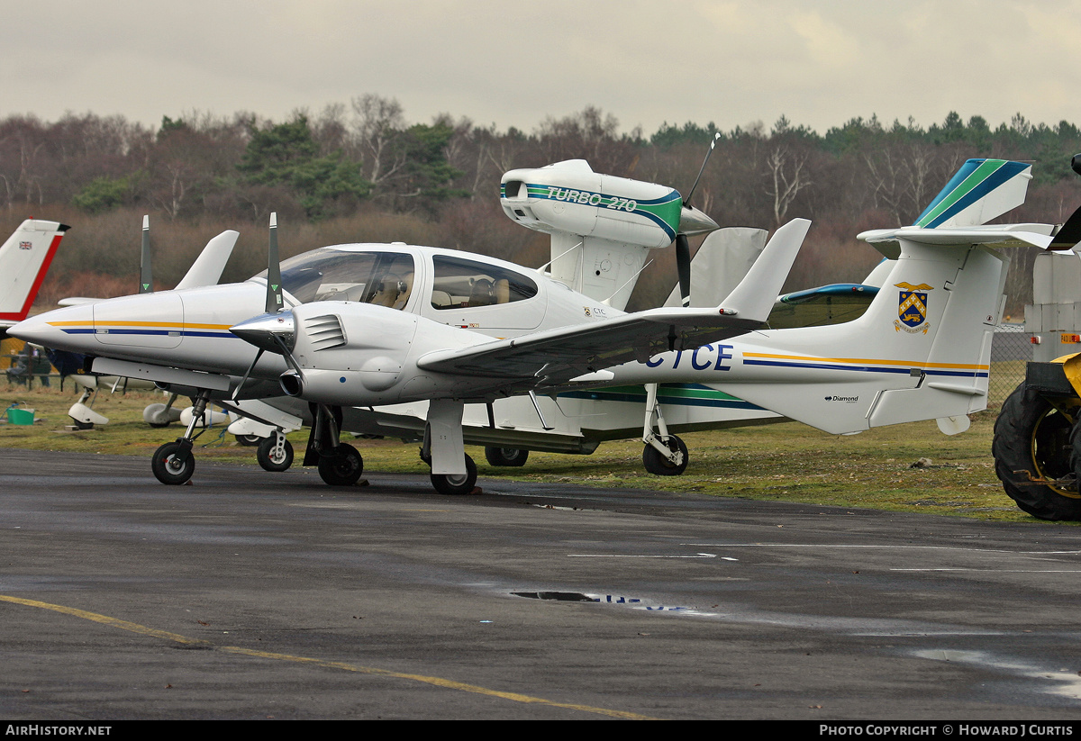 Aircraft Photo of G-CTCE | Diamond DA42 Twin Star | AirHistory.net #152943