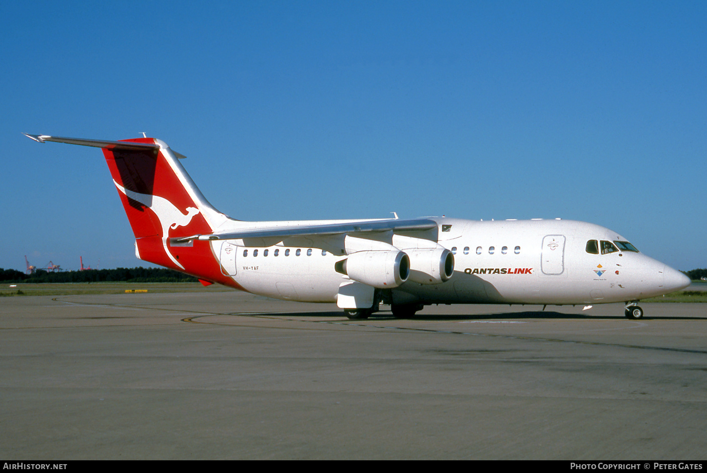 Aircraft Photo of VH-YAF | British Aerospace BAe-146-200A | QantasLink | AirHistory.net #152944