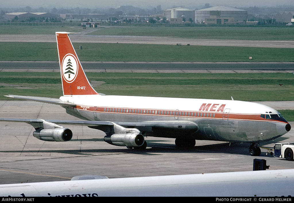 Aircraft Photo of OD-AFZ | Boeing 720-023B | MEA - Middle East Airlines | AirHistory.net #152961