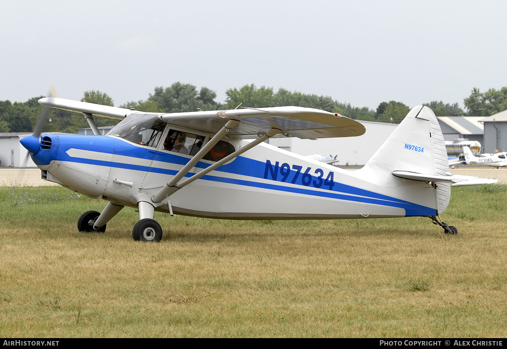 Aircraft Photo of N97634 | Stinson 108 Voyager | AirHistory.net #152963