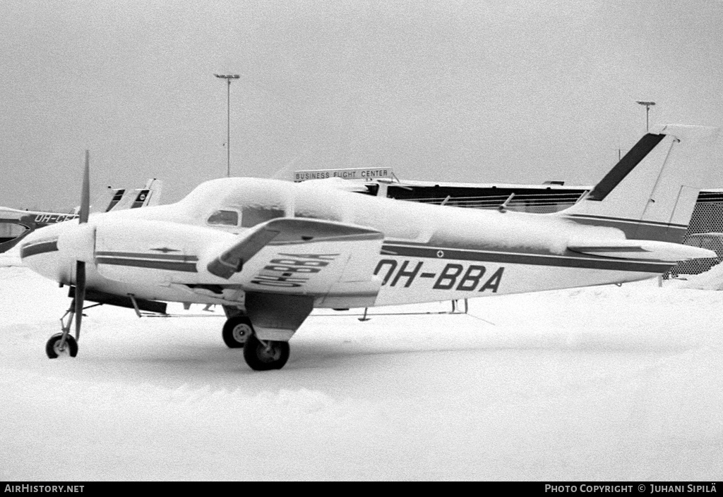 Aircraft Photo of OH-BBA | Beech A55 Baron (95-A55) | AirHistory.net #152969