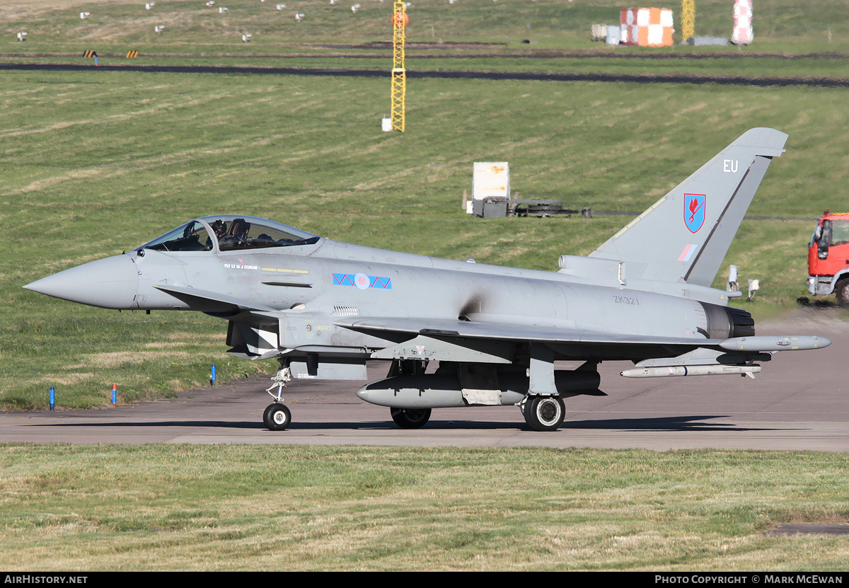 Aircraft Photo of ZK321 | Eurofighter EF-2000 Typhoon FGR4 | UK - Air Force | AirHistory.net #152971