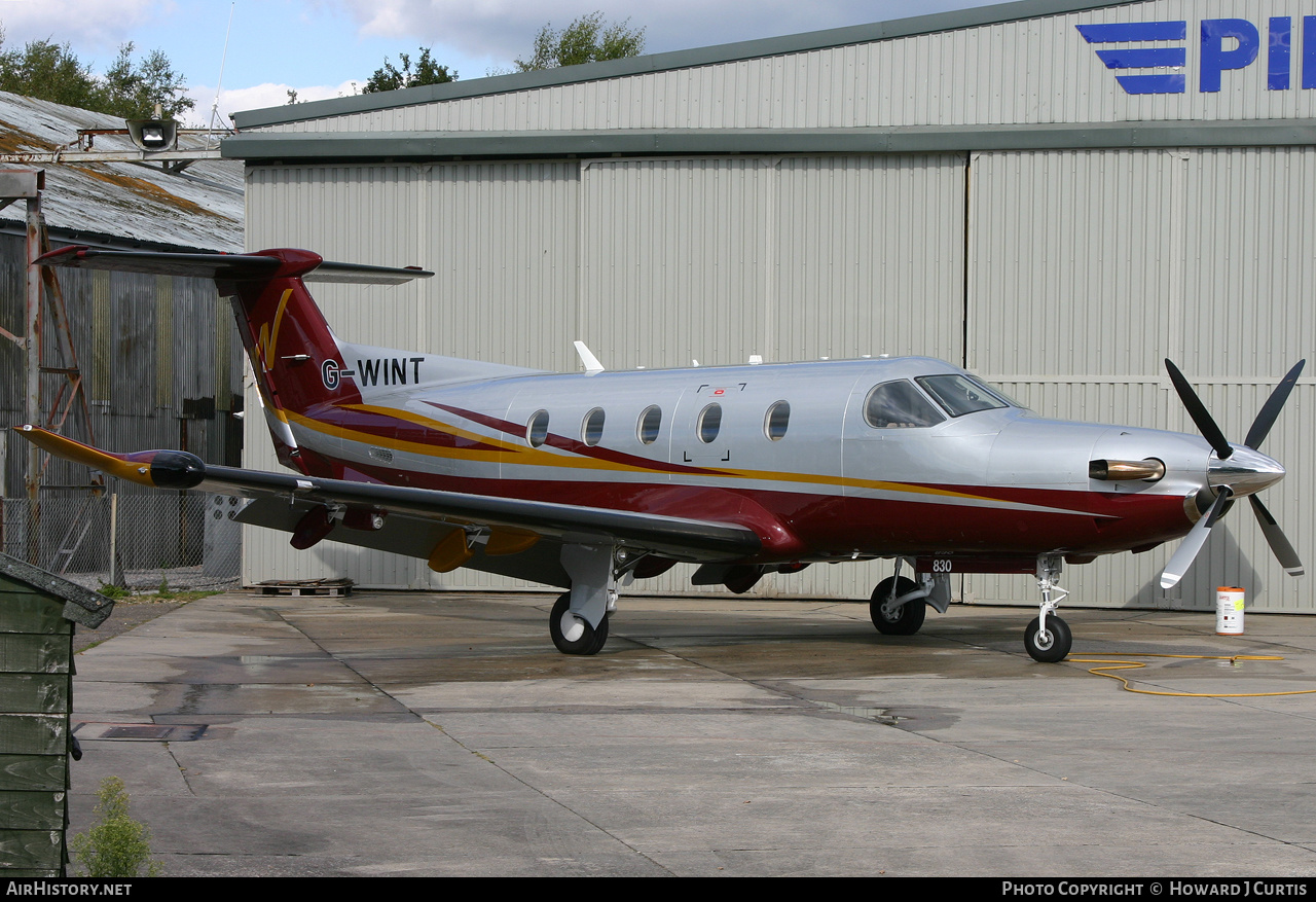 Aircraft Photo of G-WINT | Pilatus PC-12/47 | AirHistory.net #152986