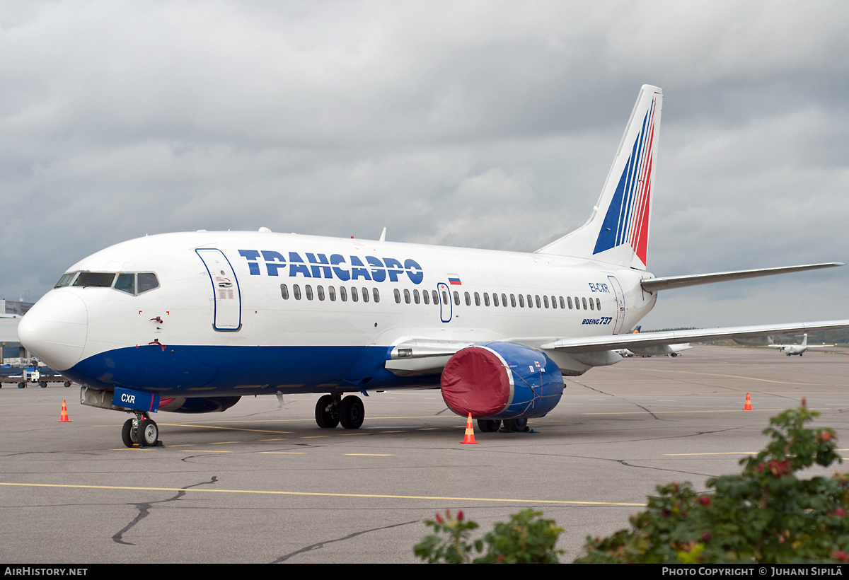 Aircraft Photo of EI-CXR | Boeing 737-329 | Transaero Airlines | AirHistory.net #152987