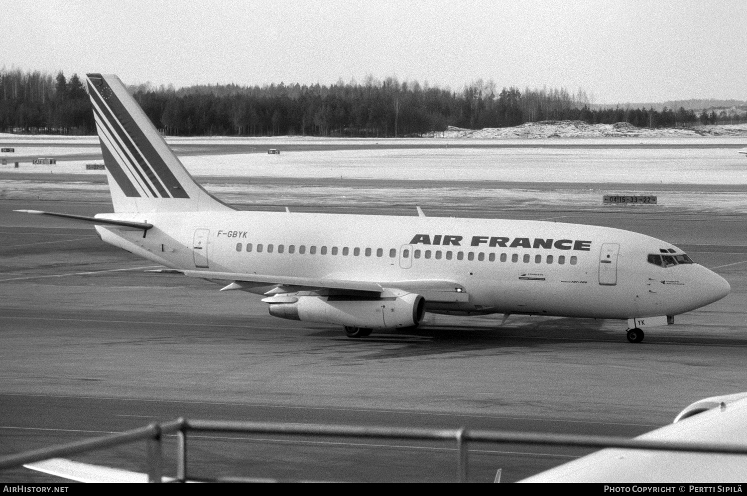 Aircraft Photo of F-GBYK | Boeing 737-228/Adv | Air France | AirHistory.net #152991