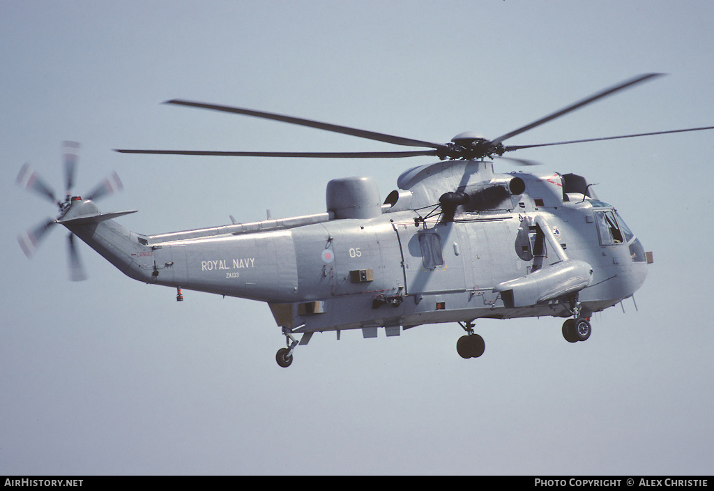 Aircraft Photo of ZA133 | Westland WS-61 Sea King HAS5 | UK - Navy | AirHistory.net #152995