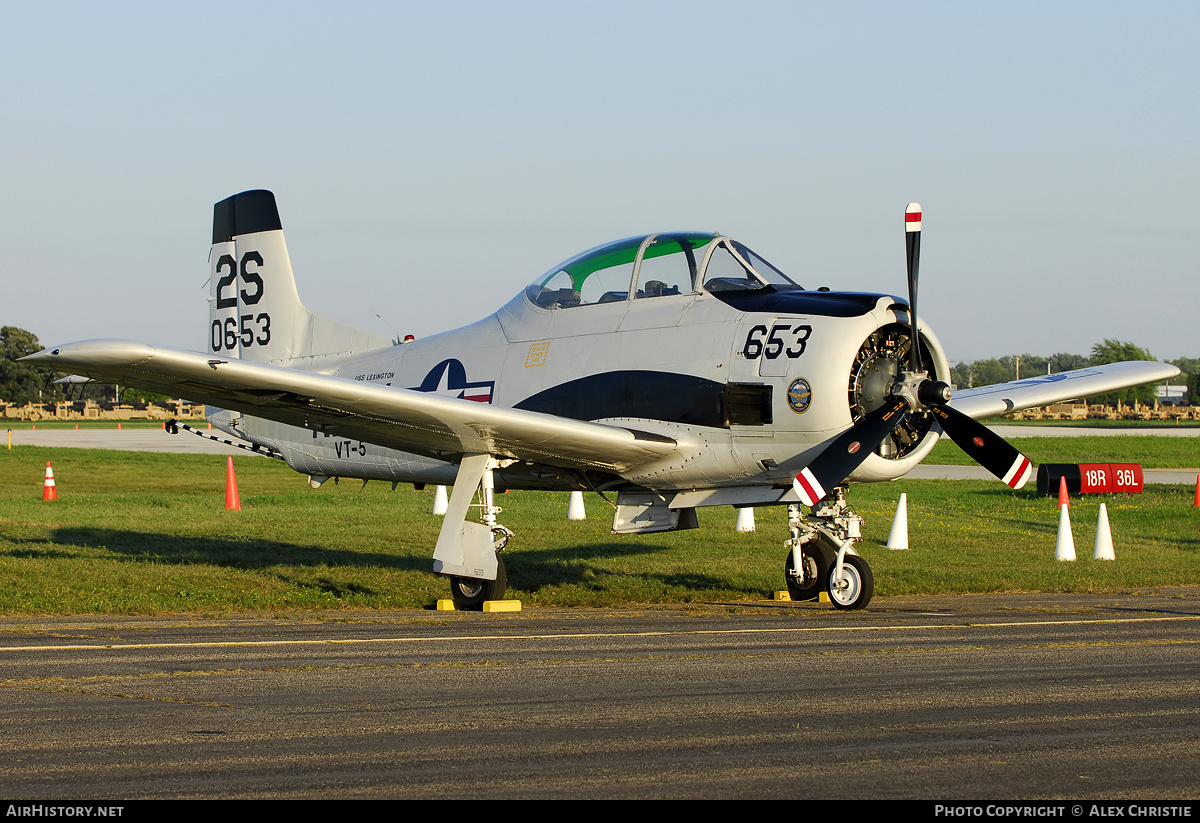 Aircraft Photo of N653DB / 140653 | North American T-28C Trojan | USA - Navy | AirHistory.net #153010