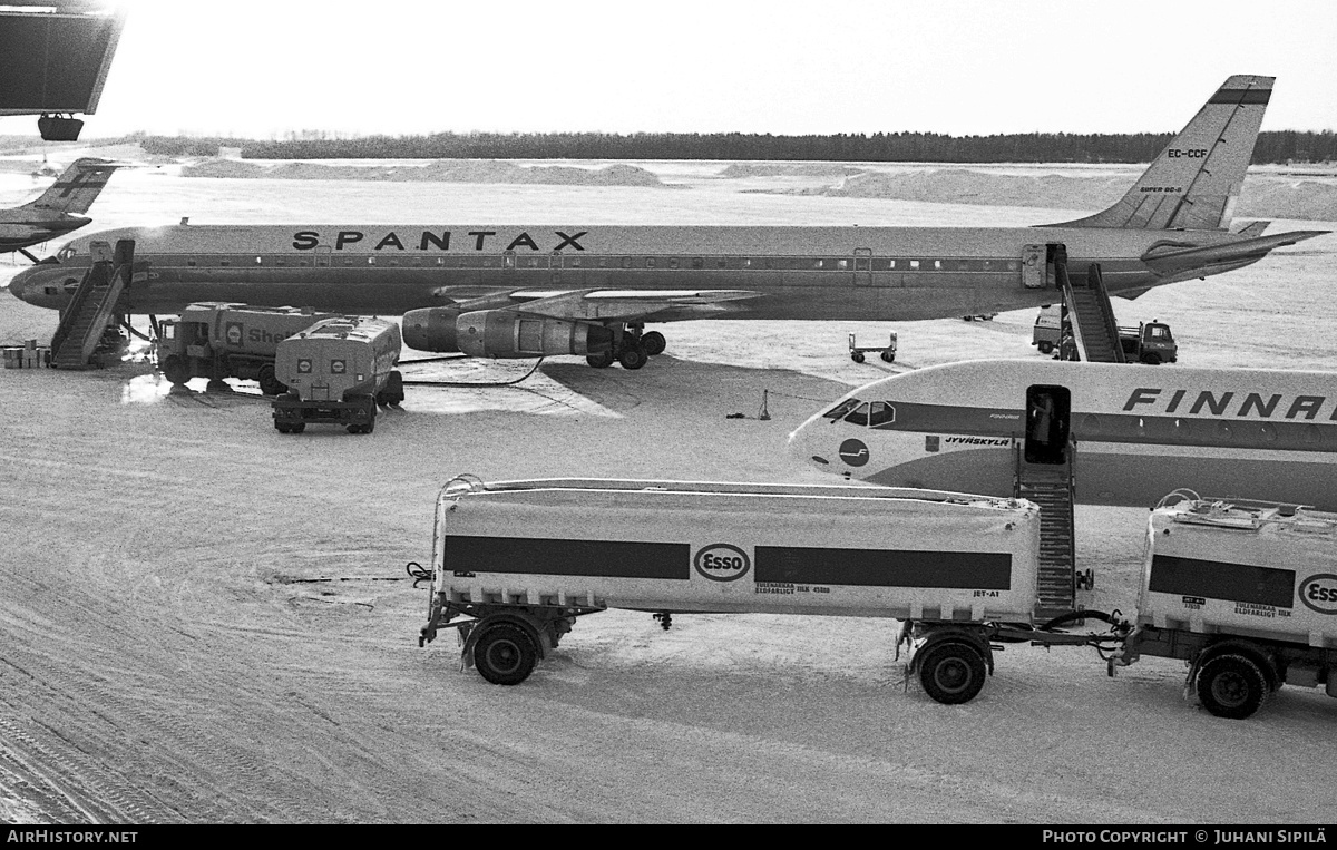 Aircraft Photo of EC-CCF | McDonnell Douglas DC-8-61CF | Spantax | AirHistory.net #153014