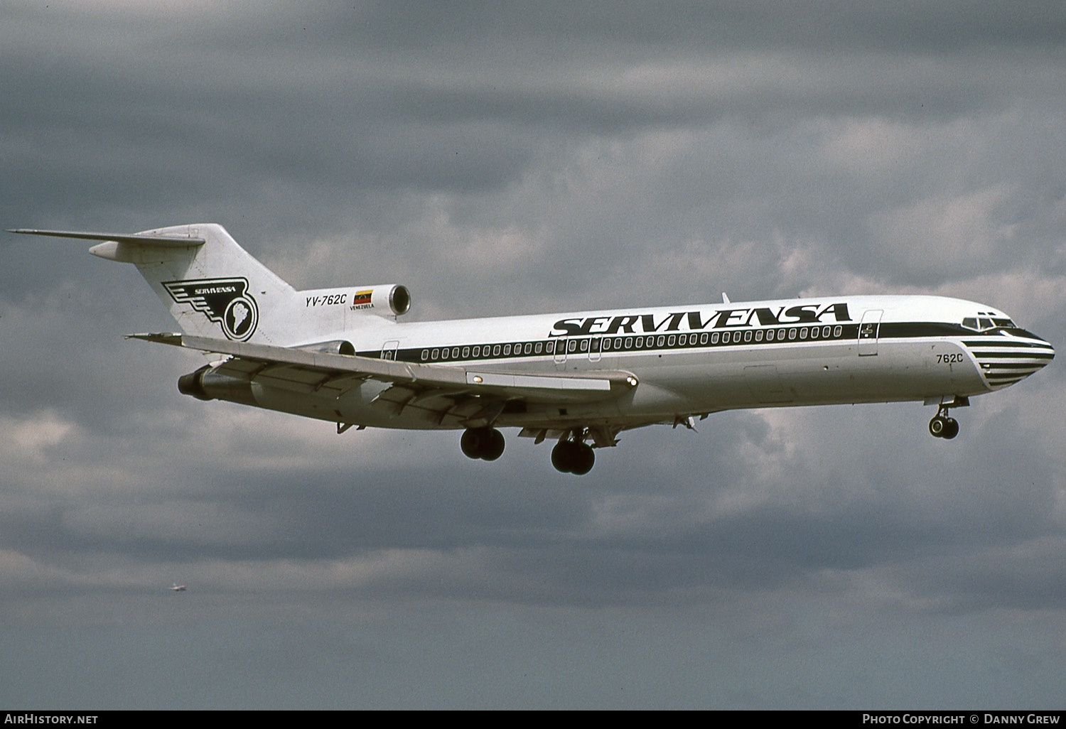 Aircraft Photo of YV-762C | Boeing 727-2D3/Adv | Servivensa | AirHistory.net #153061