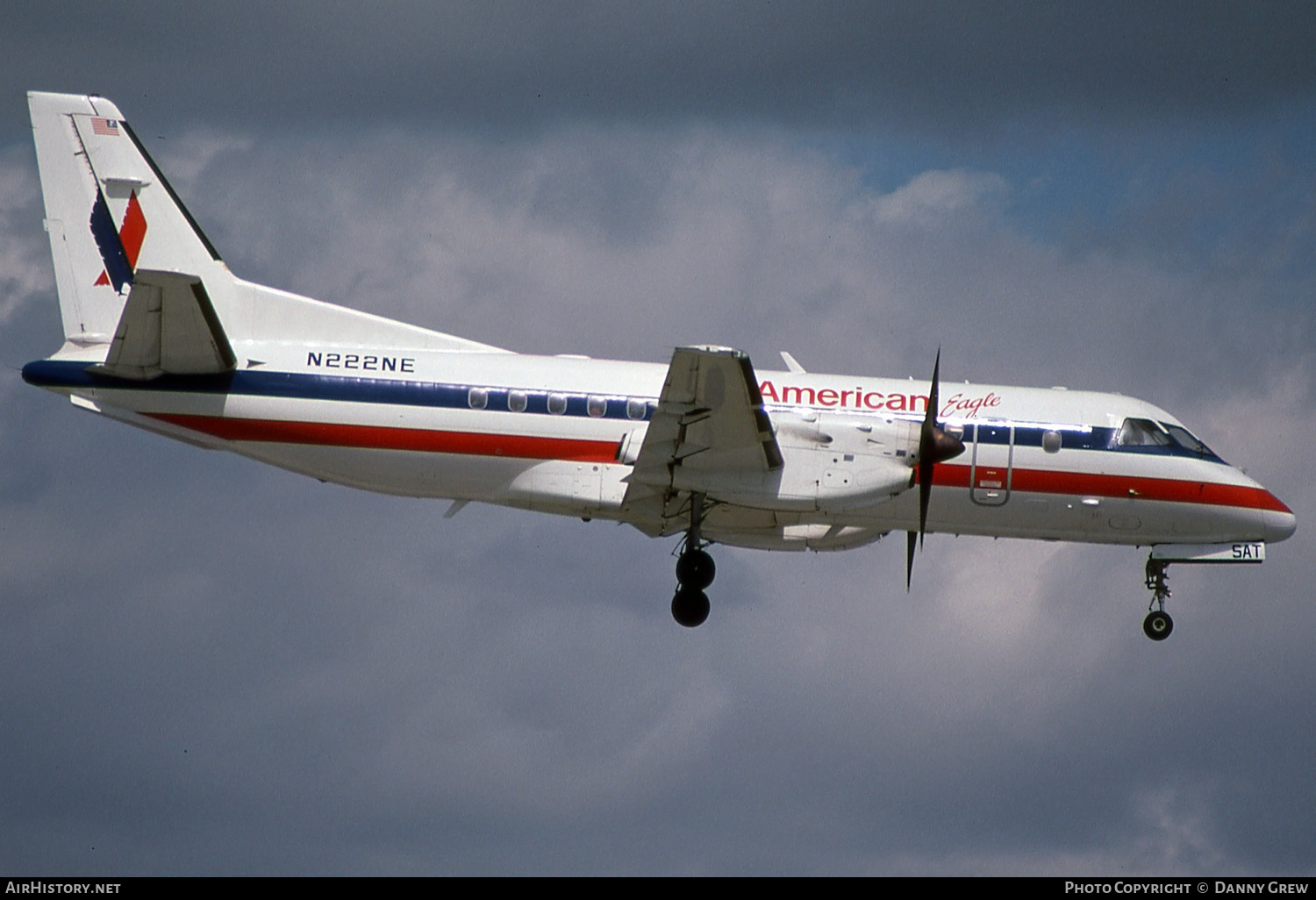 Aircraft Photo of N222NE | Saab 340B | American Eagle | AirHistory.net #153070