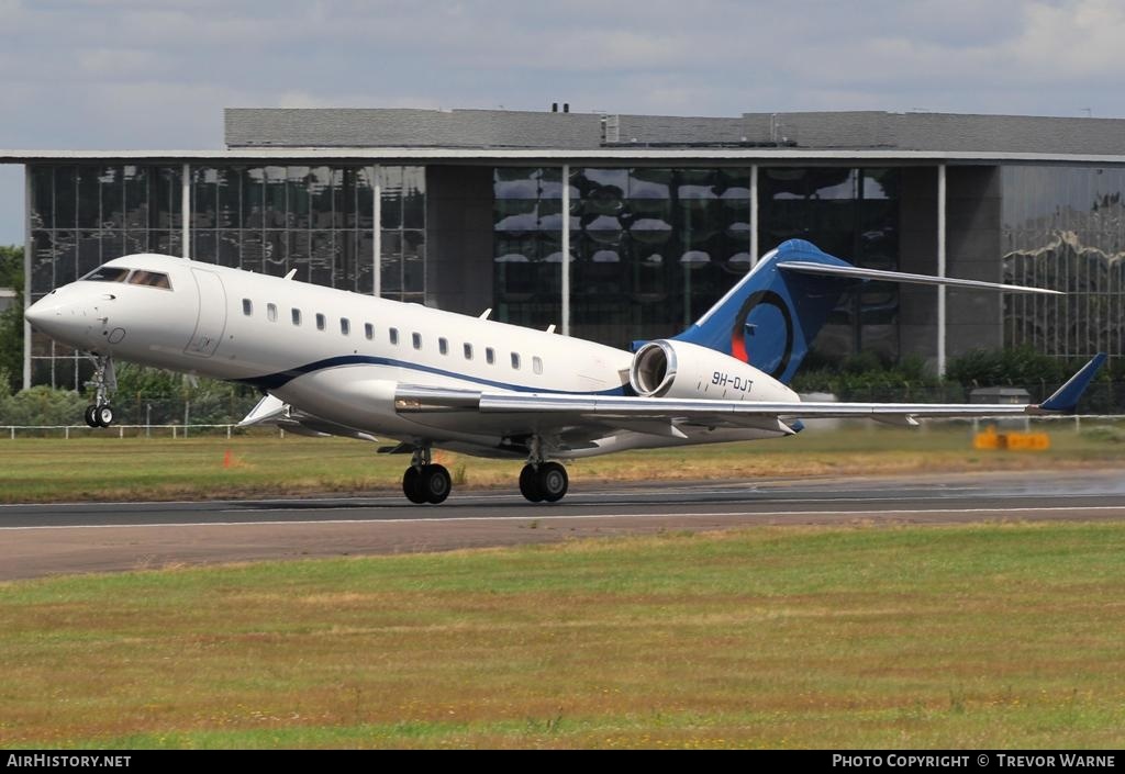 Aircraft Photo of 9H-OJT | Bombardier Global 6000 (BD-700-1A10) | AirHistory.net #153071