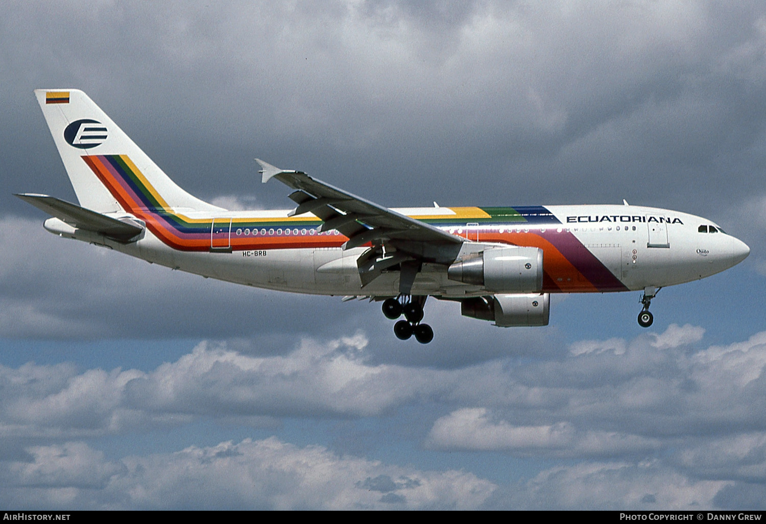 Aircraft Photo of HC-BRB | Airbus A310-324 | Ecuatoriana | AirHistory.net #153084