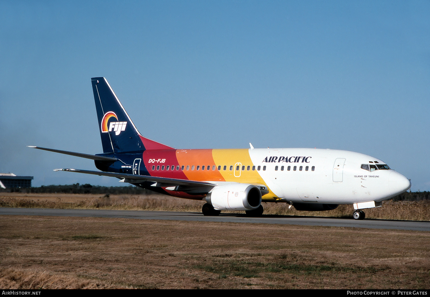Aircraft Photo of DQ-FJB | Boeing 737-5Y0 | Air Pacific | AirHistory.net #153094