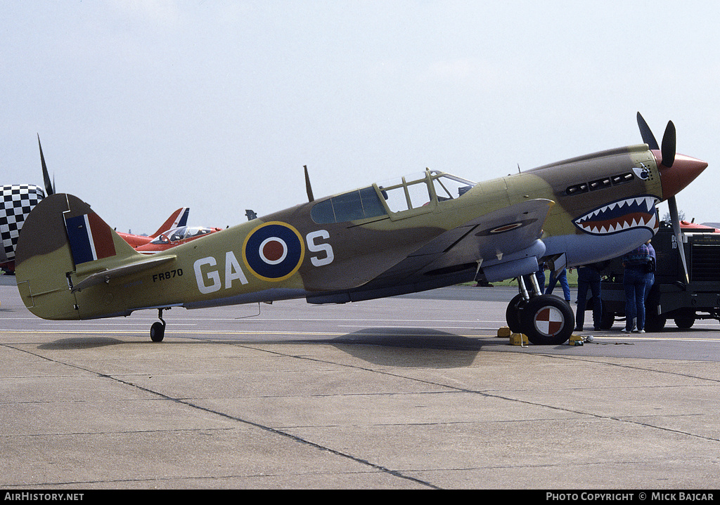 Aircraft Photo of N1009N / NL1009N / FR870 | Curtiss P-40M Kittyhawk Mk.III | UK - Air Force | AirHistory.net #153096