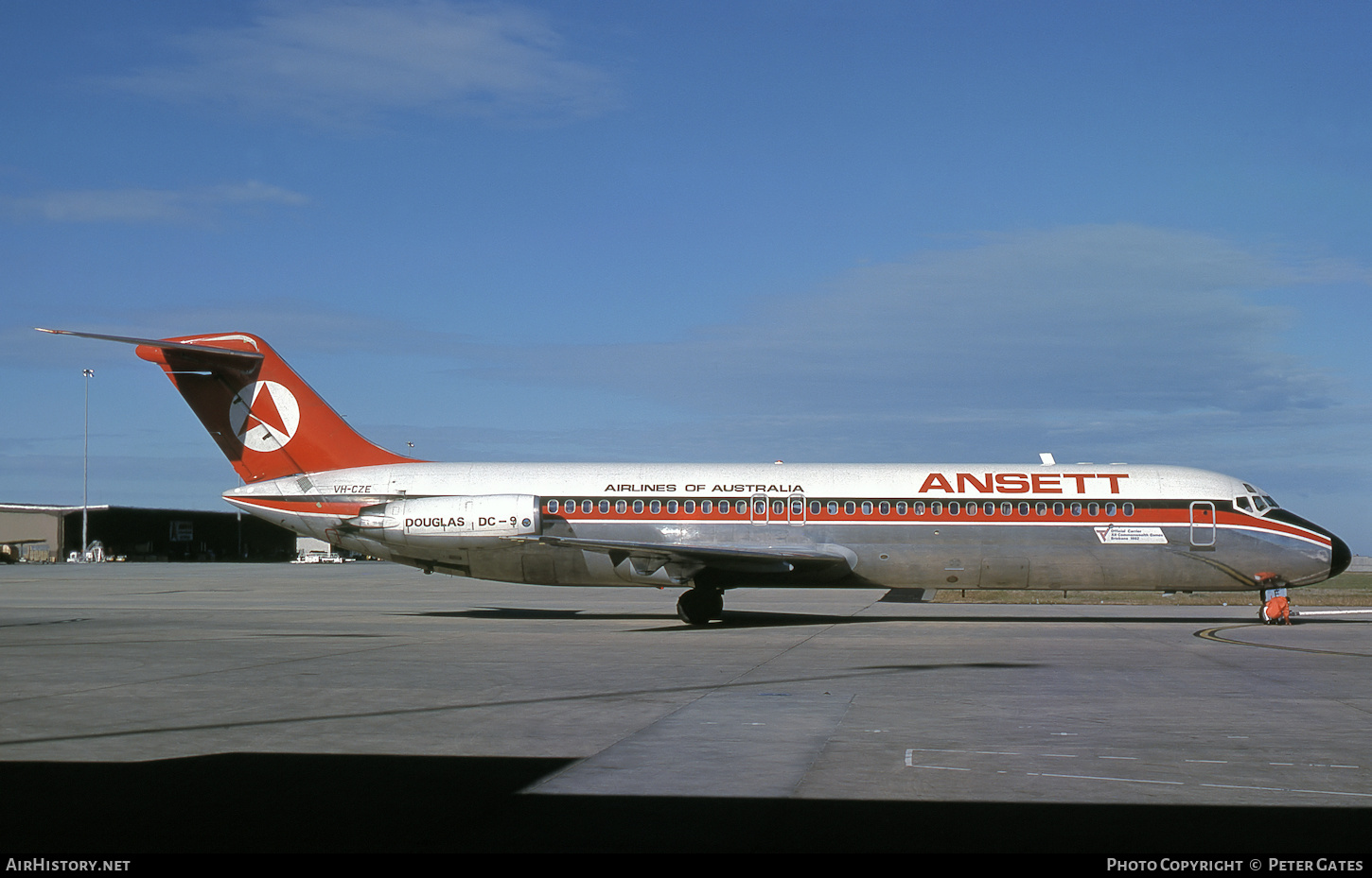 Aircraft Photo of VH-CZE | McDonnell Douglas DC-9-31 | Ansett Airlines of Australia | AirHistory.net #153097