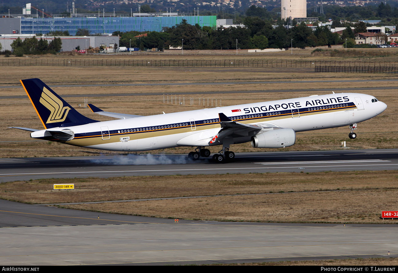 Aircraft Photo of F-WWKK | Airbus A330-343E | Singapore Airlines | AirHistory.net #153102