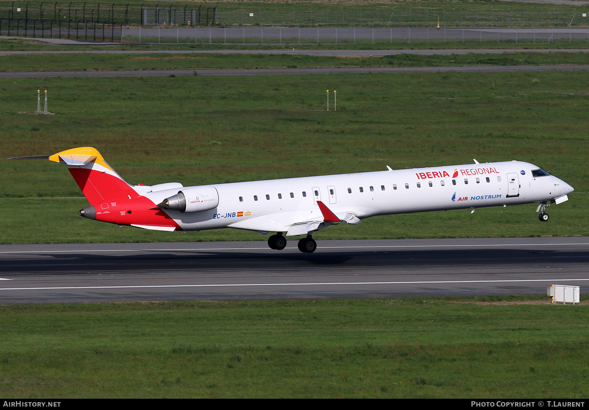 Aircraft Photo of EC-JNB | Bombardier CRJ-900 (CL-600-2D24) | Iberia Regional | AirHistory.net #153107