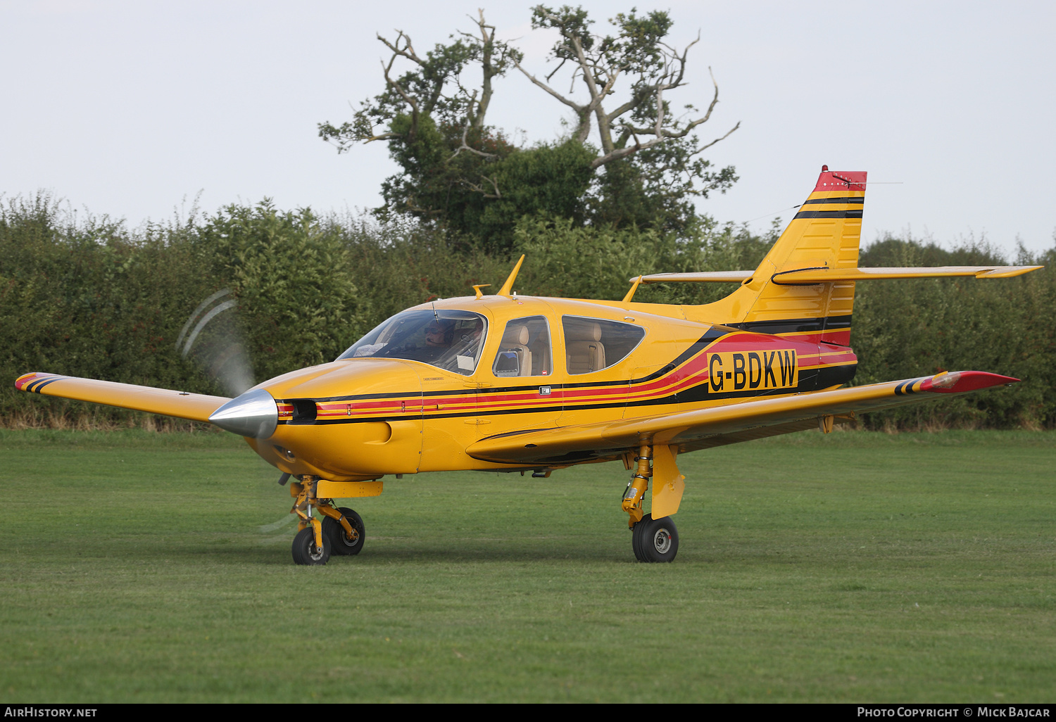 Aircraft Photo of G-BDKW | Rockwell Commander 112 | AirHistory.net #153124