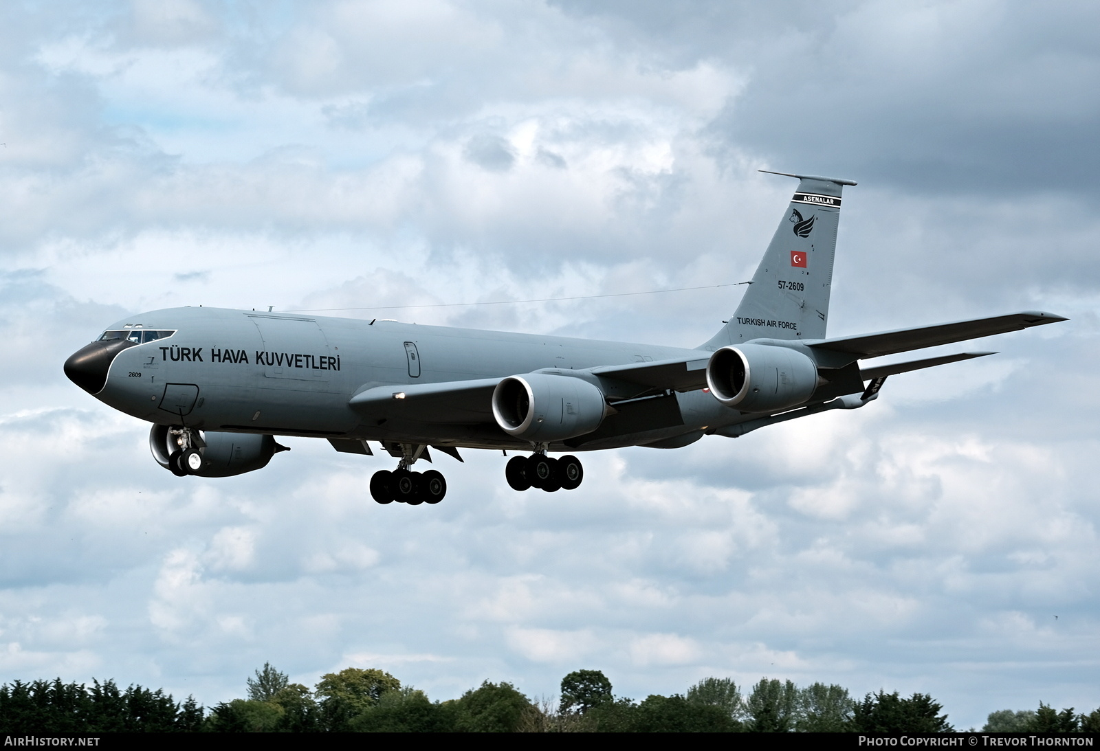 Aircraft Photo of 57-2609 | Boeing KC-135R Stratotanker | Turkey - Air Force | AirHistory.net #153150