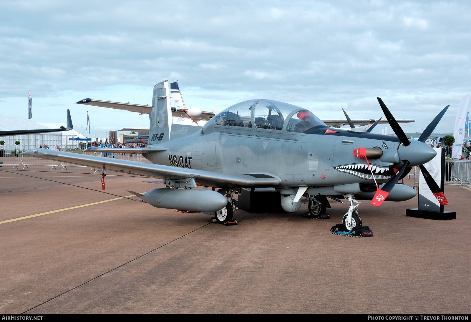 Aircraft Photo of N610AT | Hawker Beechcraft AT-6B Texan II | Hawker Beechcraft | AirHistory.net #153184