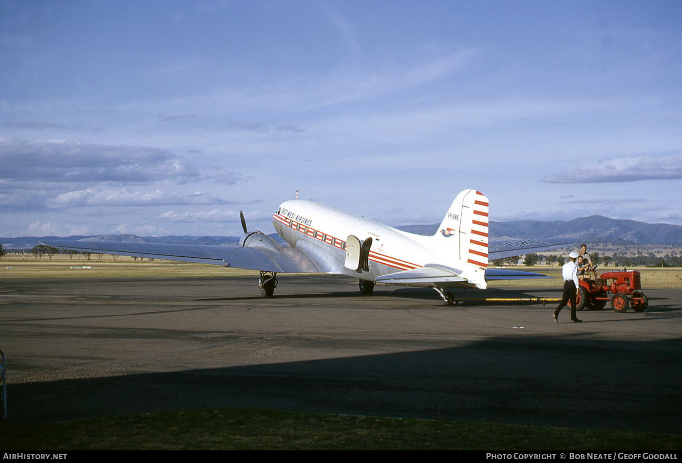 Aircraft Photo of VH-EWE | Douglas DC-3(C) | East-West Airlines | AirHistory.net #153202