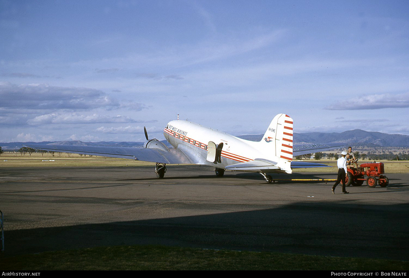 Aircraft Photo of VH-EWE | Douglas DC-3(C) | East-West Airlines | AirHistory.net #153202