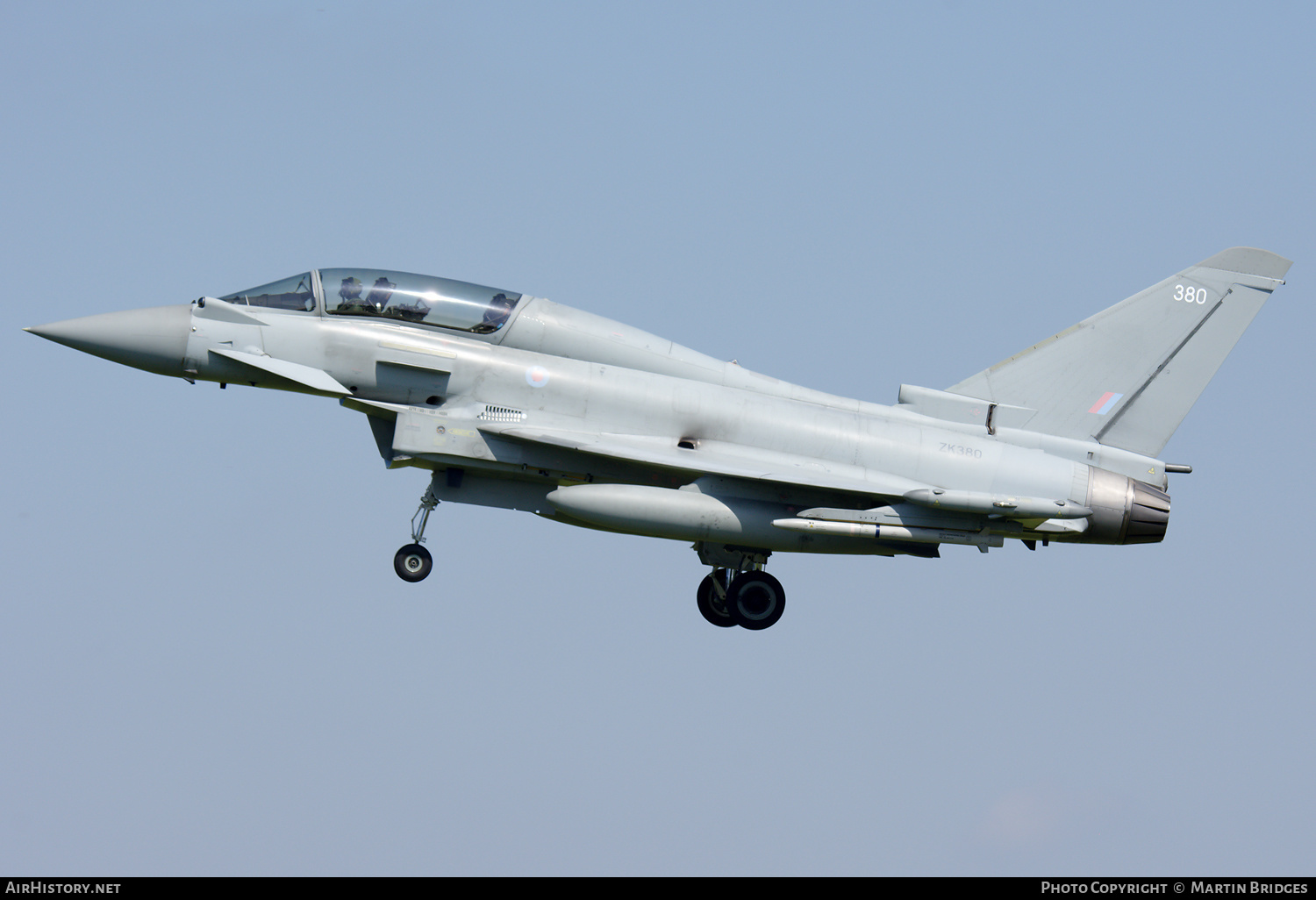 Aircraft Photo of ZK380 | Eurofighter EF-2000 Typhoon T3 | UK - Air Force | AirHistory.net #153207
