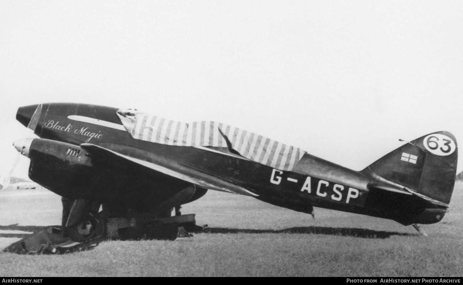 Aircraft Photo of G-ACSP | De Havilland D.H. 88 Comet | AirHistory.net #153218