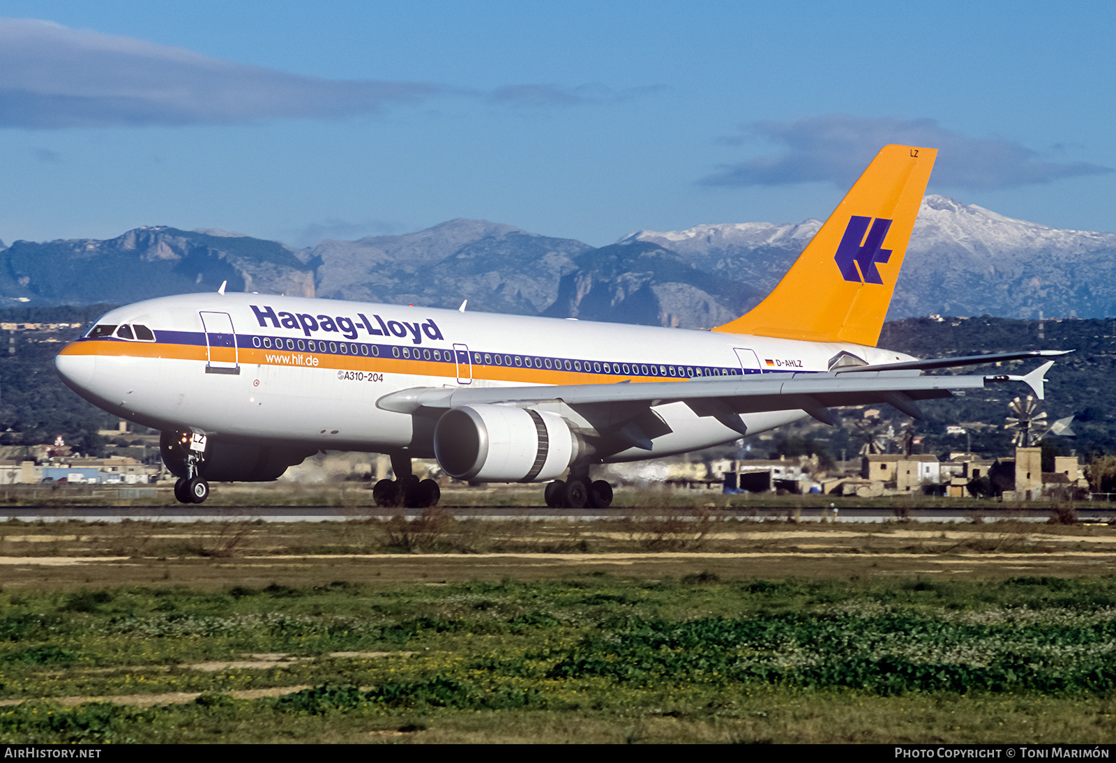 Aircraft Photo of D-AHLZ | Airbus A310-204 | Hapag-Lloyd | AirHistory.net #153225