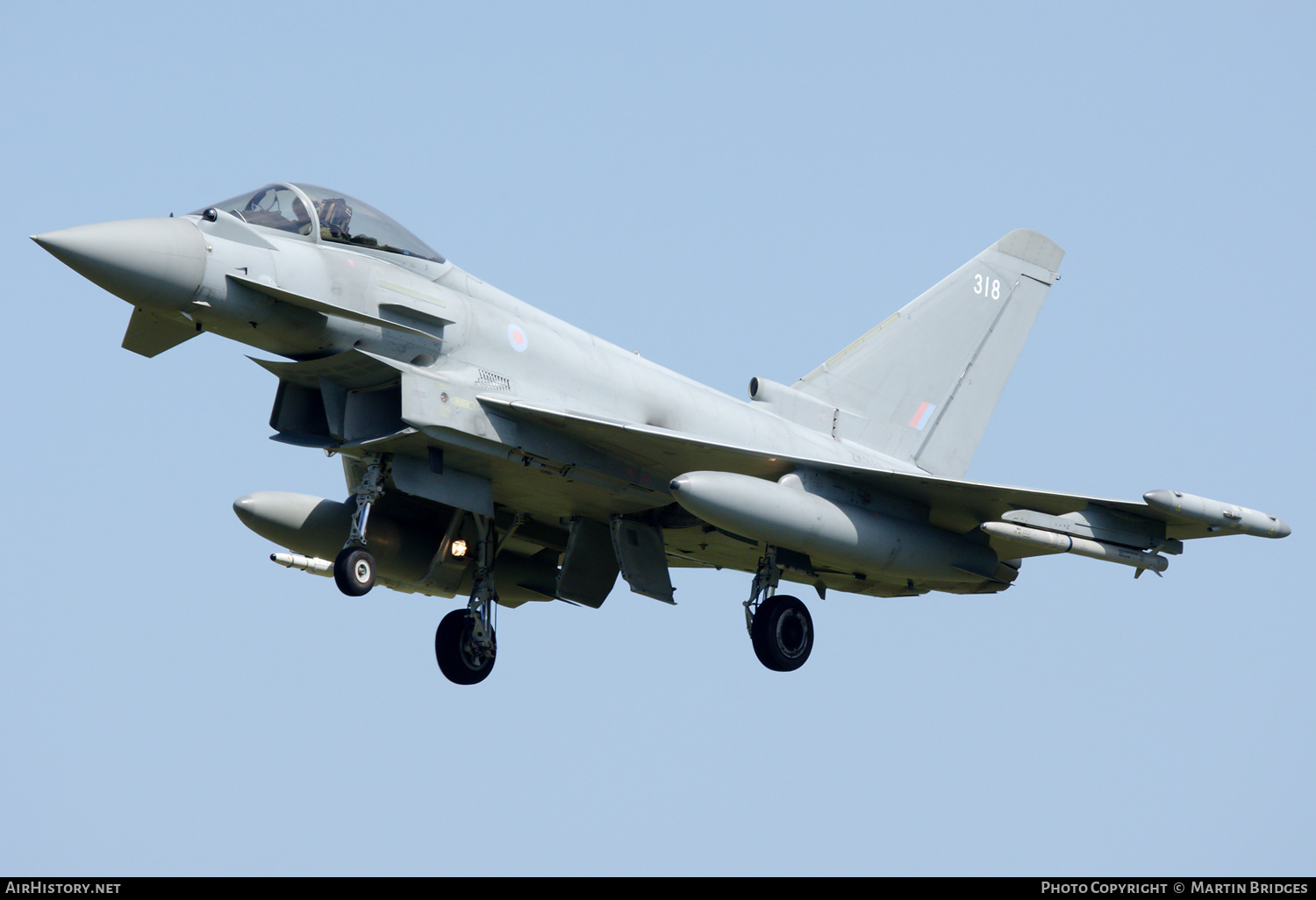 Aircraft Photo of ZK318 | Eurofighter EF-2000 Typhoon FGR4 | UK - Air Force | AirHistory.net #153235