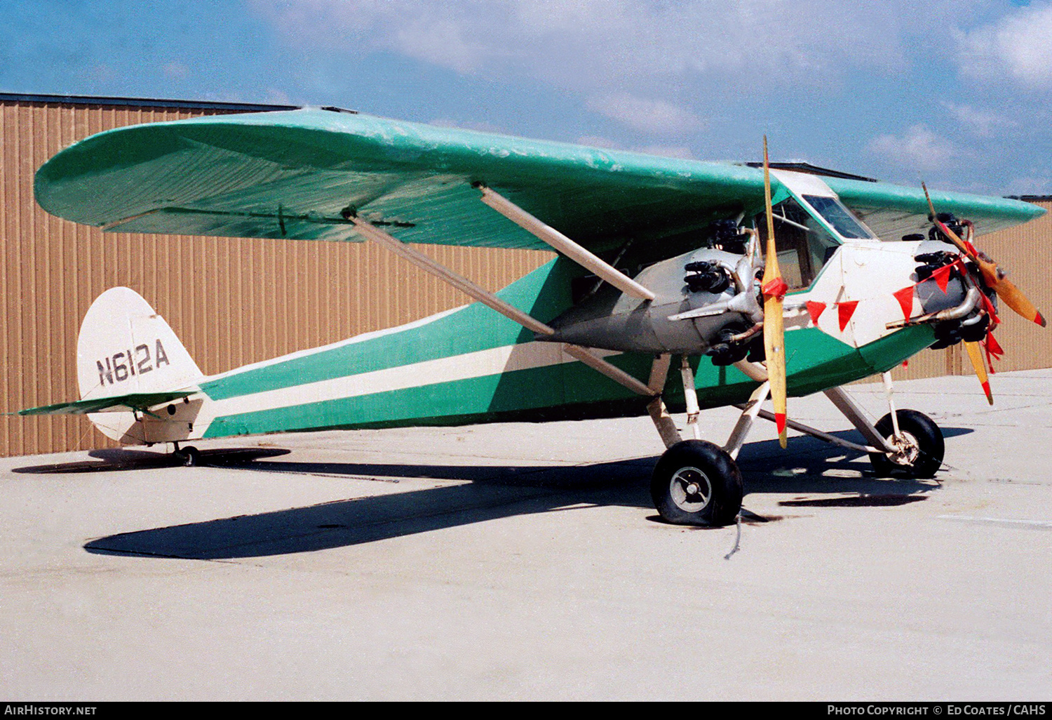 Aircraft Photo of N612A | Kreutzer K-5 Air Coach | AirHistory.net #153240