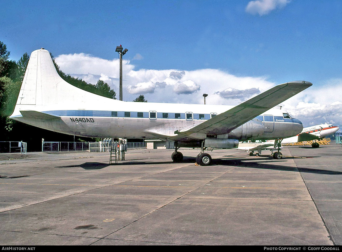 Aircraft Photo of N440AD | Convair 440-40 Metropolitan | Aero-Dyne | AirHistory.net #153249