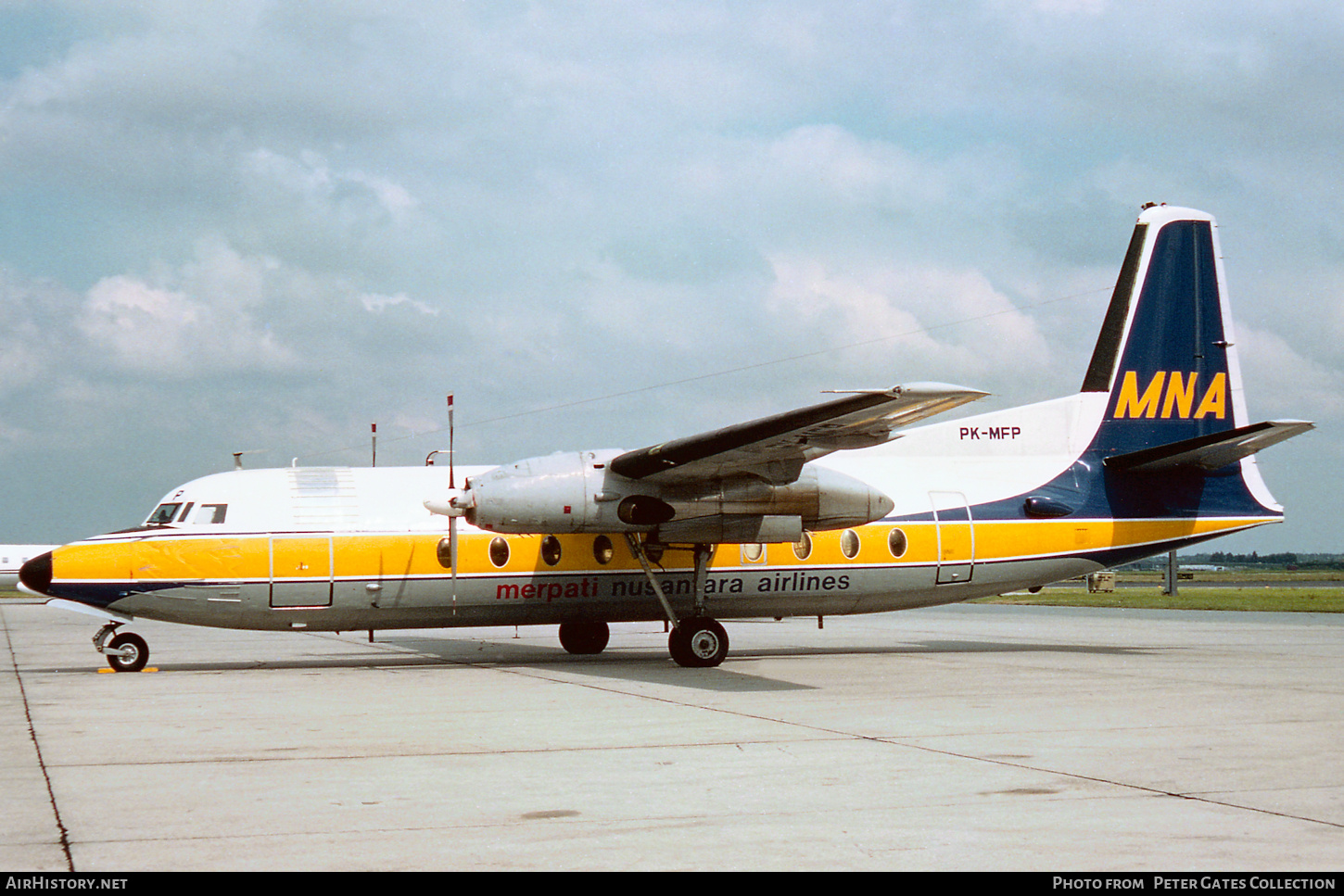 Aircraft Photo of PK-MFP | Fokker F27-200 Friendship | Merpati Nusantara Airlines | AirHistory.net #153254