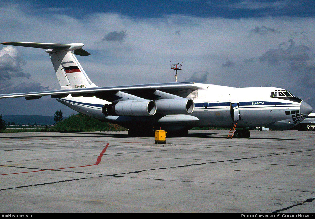 Aircraft Photo of RA-76481 | Ilyushin Il-76TD | AirHistory.net #153277