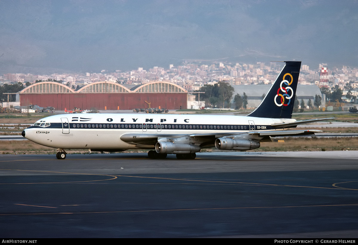 Aircraft Photo of SX-DBK | Boeing 720-051B | Olympic | AirHistory.net #153310