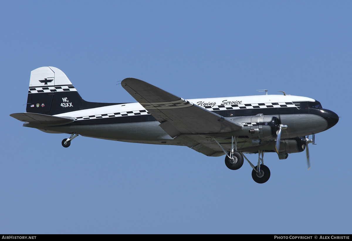 Aircraft Photo of N43XX / NC43XX | Douglas C-53D Skytrooper | Thunderbird Flying Service | AirHistory.net #153312
