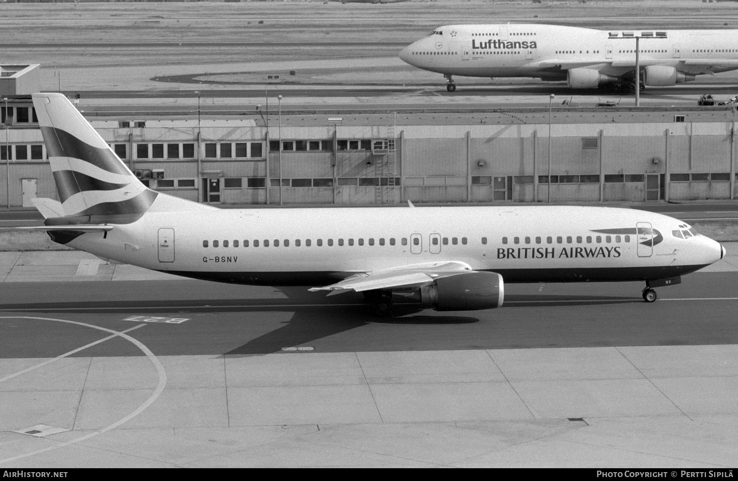 Aircraft Photo of G-BSNV | Boeing 737-4Q8 | British Airways | AirHistory.net #153330