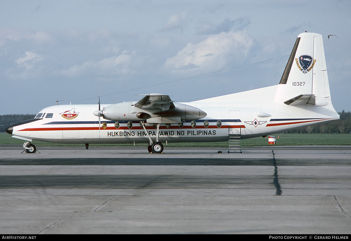Aircraft Photo of 10327 | Fokker F27-200 Friendship | Philippines - Air Force | AirHistory.net #153334