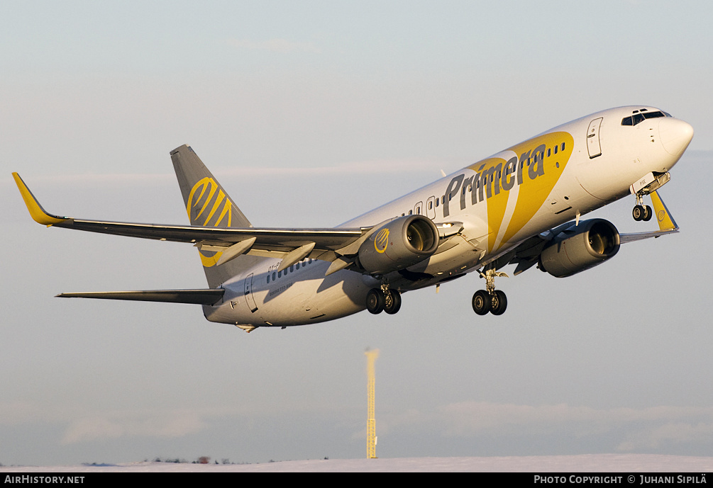 Aircraft Photo of OY-PSE | Boeing 737-8Q8 | Primera Air | AirHistory.net #153347