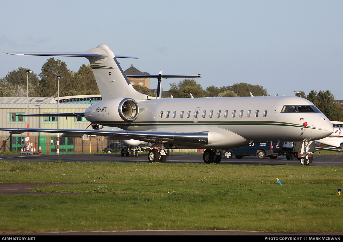 Aircraft Photo of HB-JFY | Bombardier Global Express (BD-700-1A10) | AirHistory.net #153359