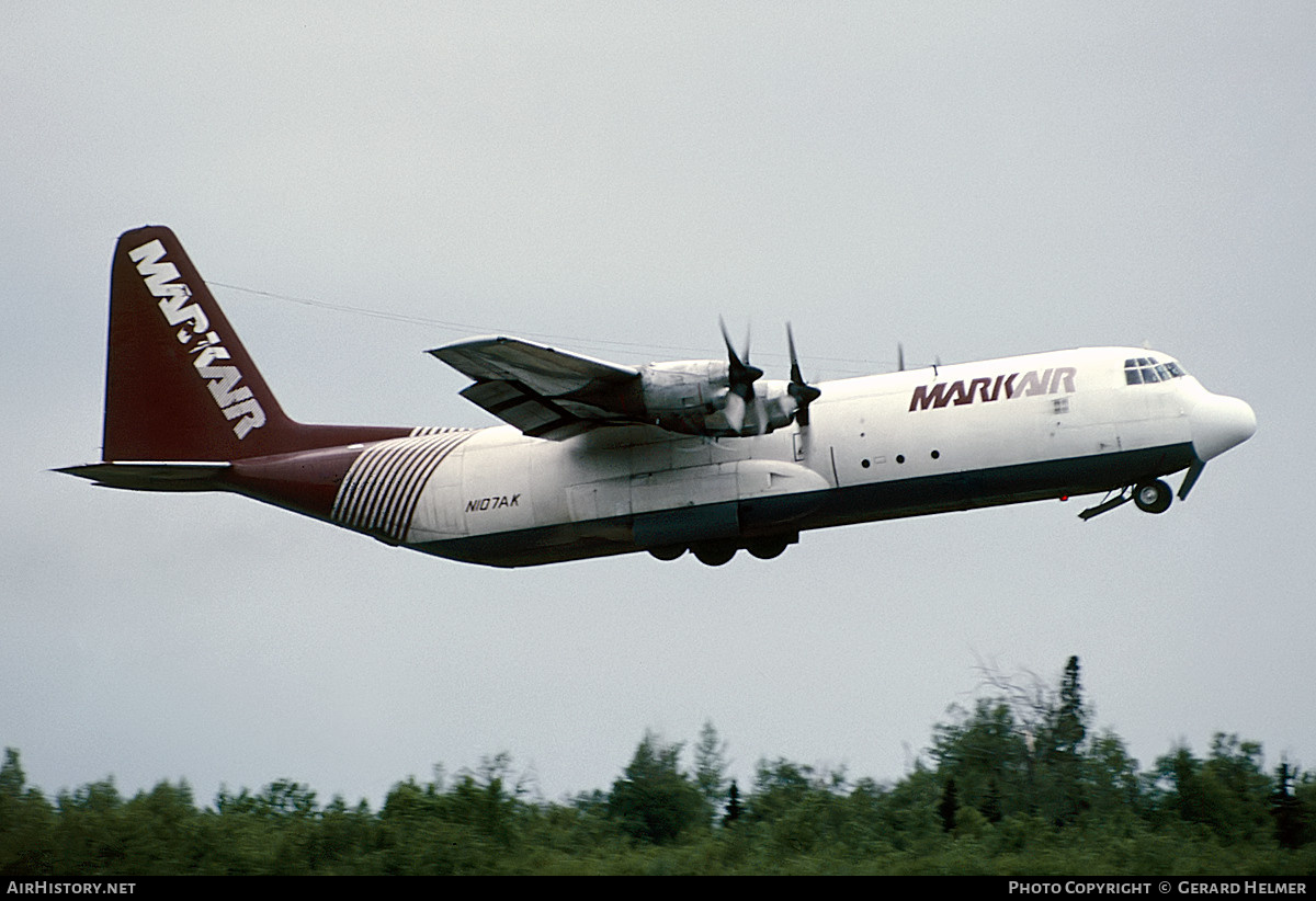 Aircraft Photo of N107AK | Lockheed L-100-30 Hercules (382G) | MarkAir | AirHistory.net #153361